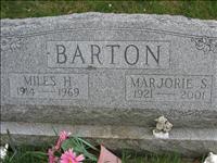Barton, Miles H. and Marjorie S